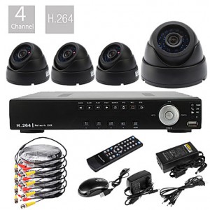 Ultra 4CH D1 Real Time H.264 600TVL High Definitio...