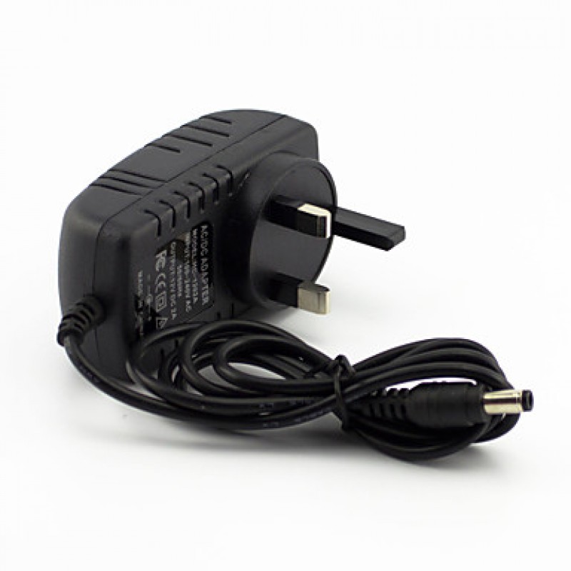 12V2A AC / DC ADAPTER POWER United Kingdom Standard Three Feet Transformer UK  