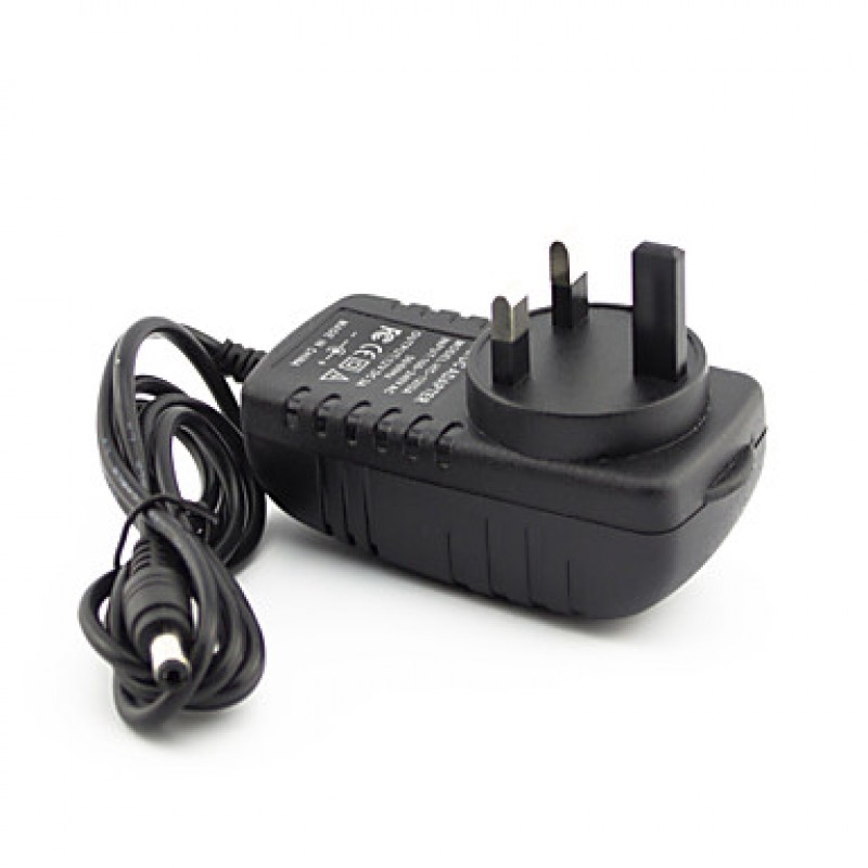 12V2A AC / DC ADAPTER POWER United Kingdom Standard Three Feet Transformer UK  