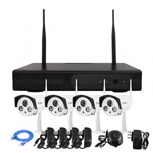 Wireless NVR Kit 960P HD IR Night Vision Security ...