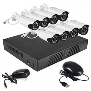 8CH HDMI 960H Network DVR 700TVL Outdoor Day/Night...