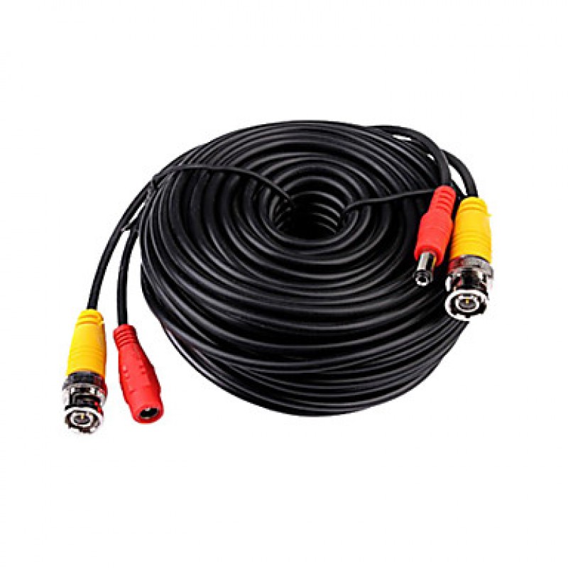 40 Meters (or 131 Feet) BNC Video and Power 12V DC Integrated Cable  