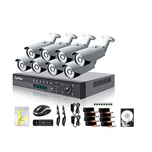 8CH HDMI 960H Network DVR 700TVL Outdoor Day/Night...