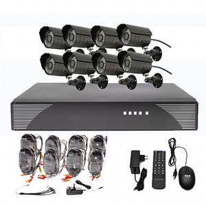 8CH CCTV DVR Kit For Home Security(8 Outdoor water...